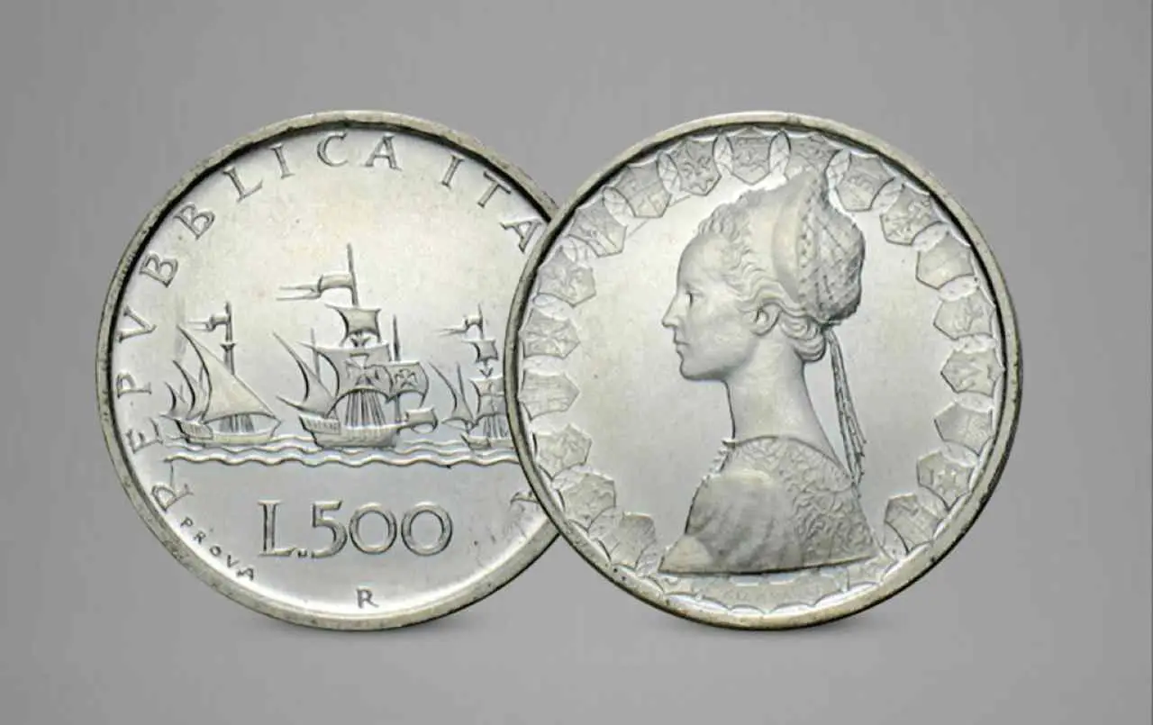 Valore delle monete da 500 lire d’argento: ecco i modelli che sono più ricercati
