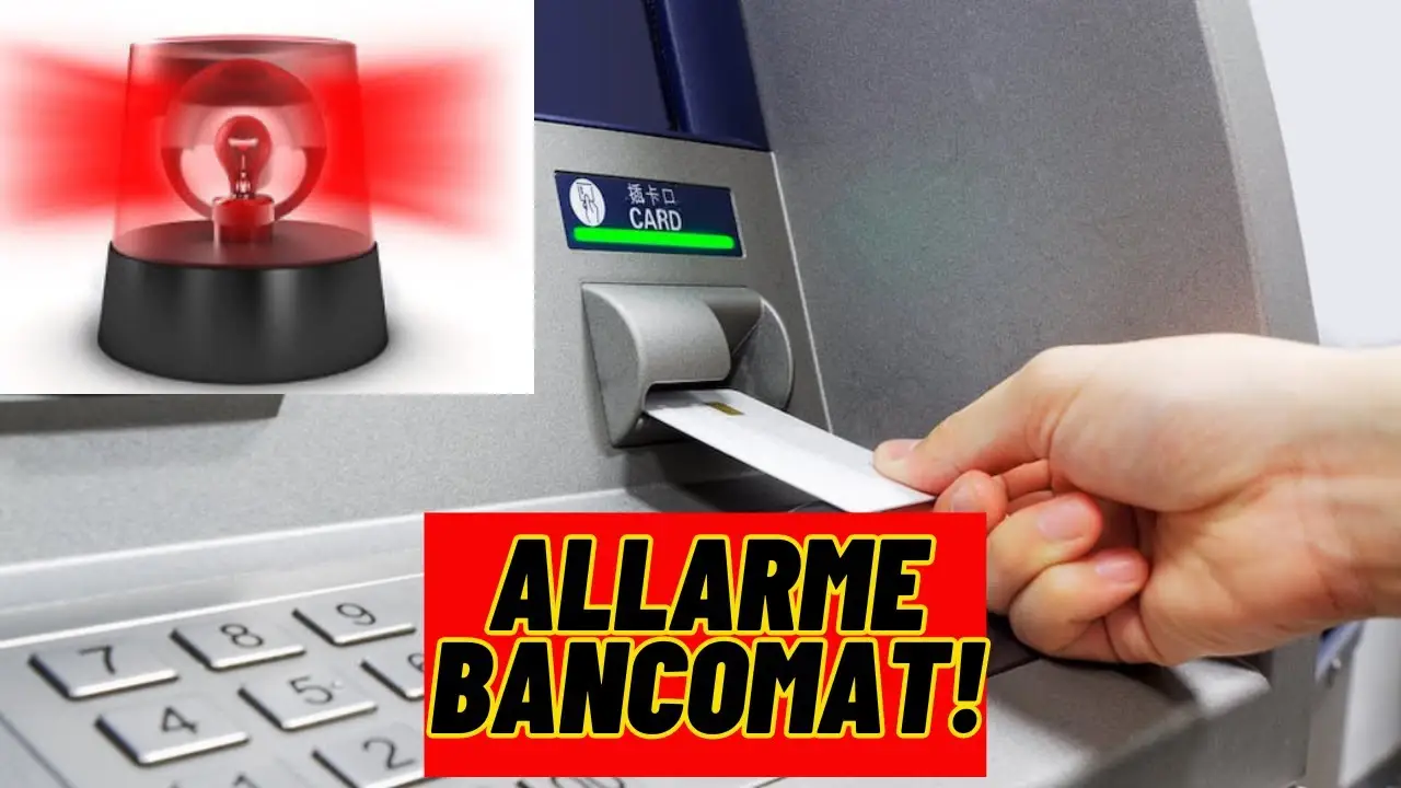 Allarme bancomat ecco il segnale che indica una possibile truffa Allarme bancomat ecco il segnale che indica una possibile truffa